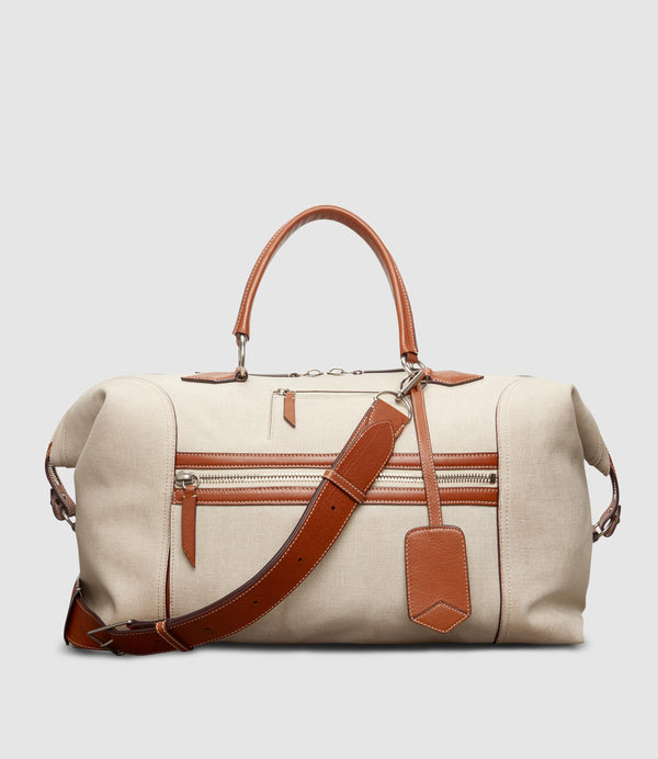 Vagabond Duffle Natural Linen