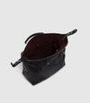 Vagabond Messenger Natural Calfskin Matte Black