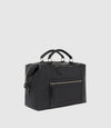 Vagabond Messenger Natural Calfskin Matte Black