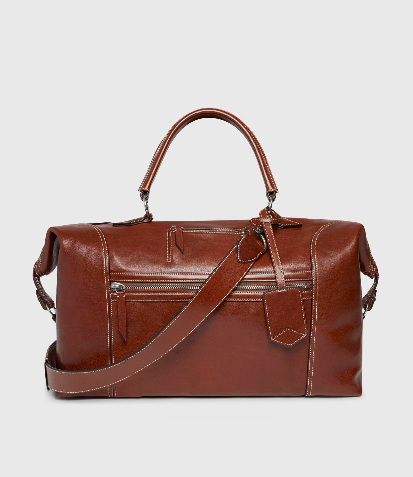 Vagabond Duffle 70s Calfskin Tobacco