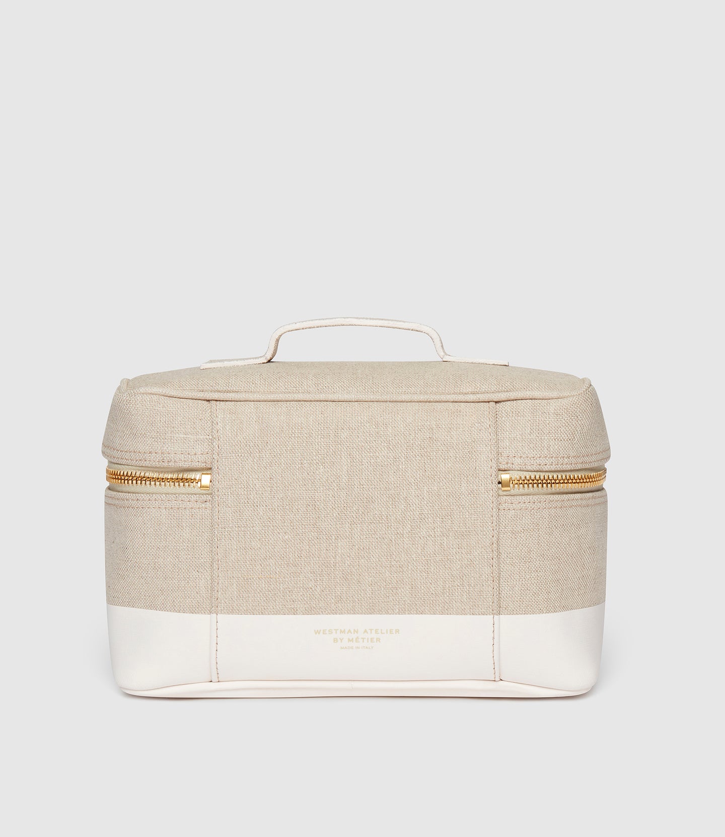 Westman Atelier x Métier Makeup Train Case Linen
