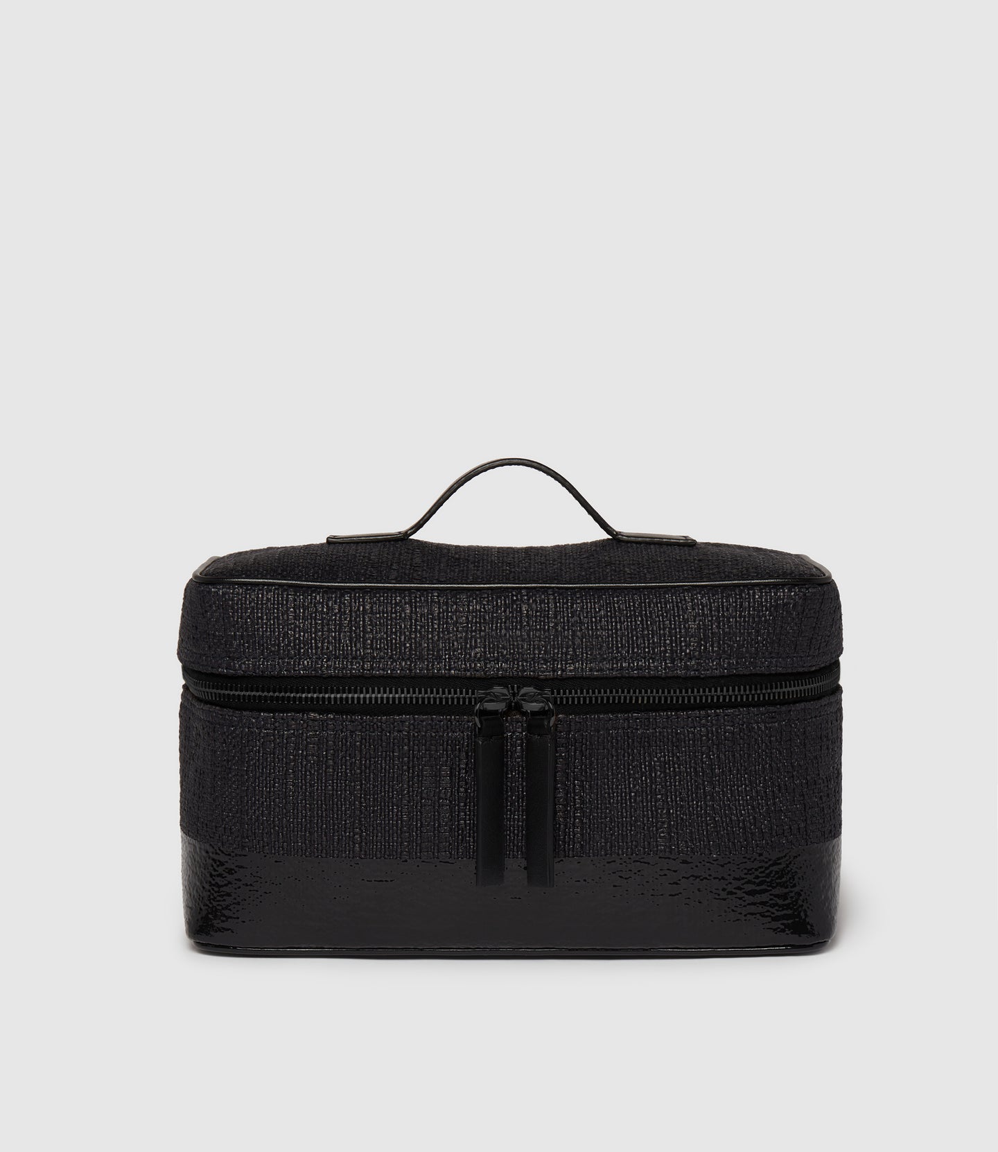 Westman Atelier By Métier Oversized Makeup Train Case Bouclé Black