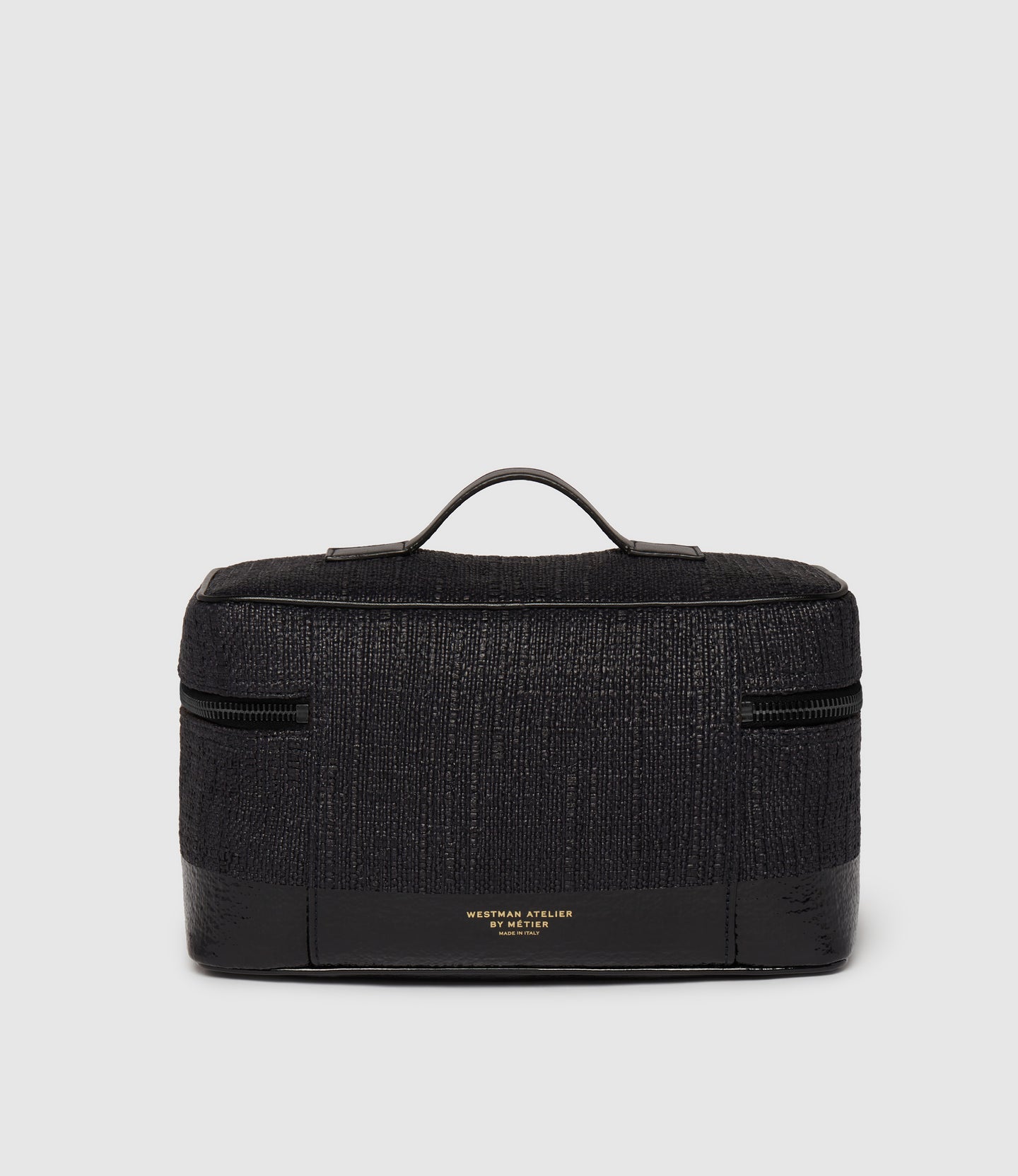 Westman Atelier By Métier Oversized Makeup Train Case Bouclé Black