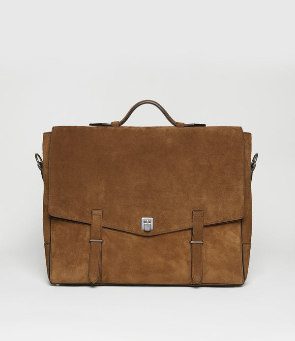 Rider Briefcase Suede Marrakech