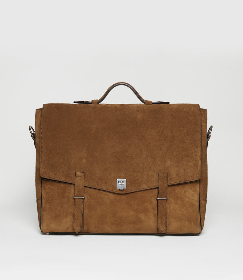 Rider Briefcase Suede Marrakech
